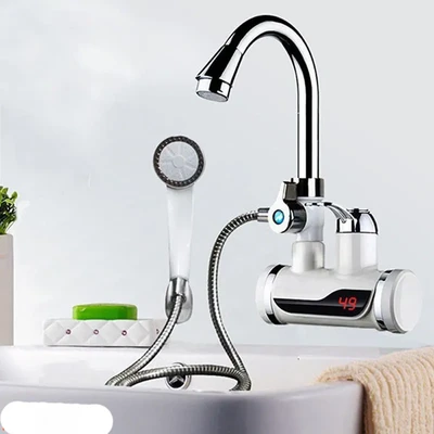 Instant Hot  Electric heating Water Faucet with Shower