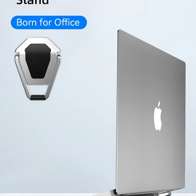 Portable mini metal laptop stand (2 pcs)